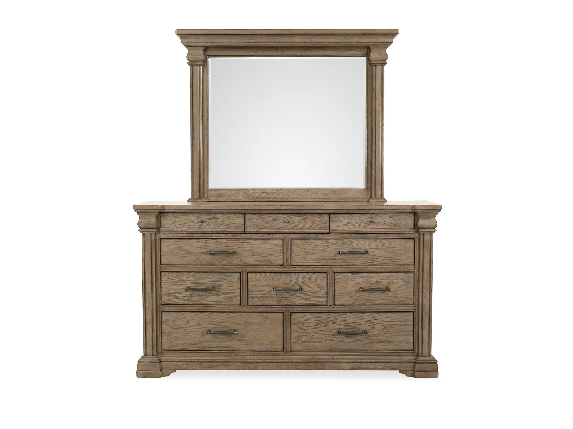 Madison Ridge Dresser and Mirror