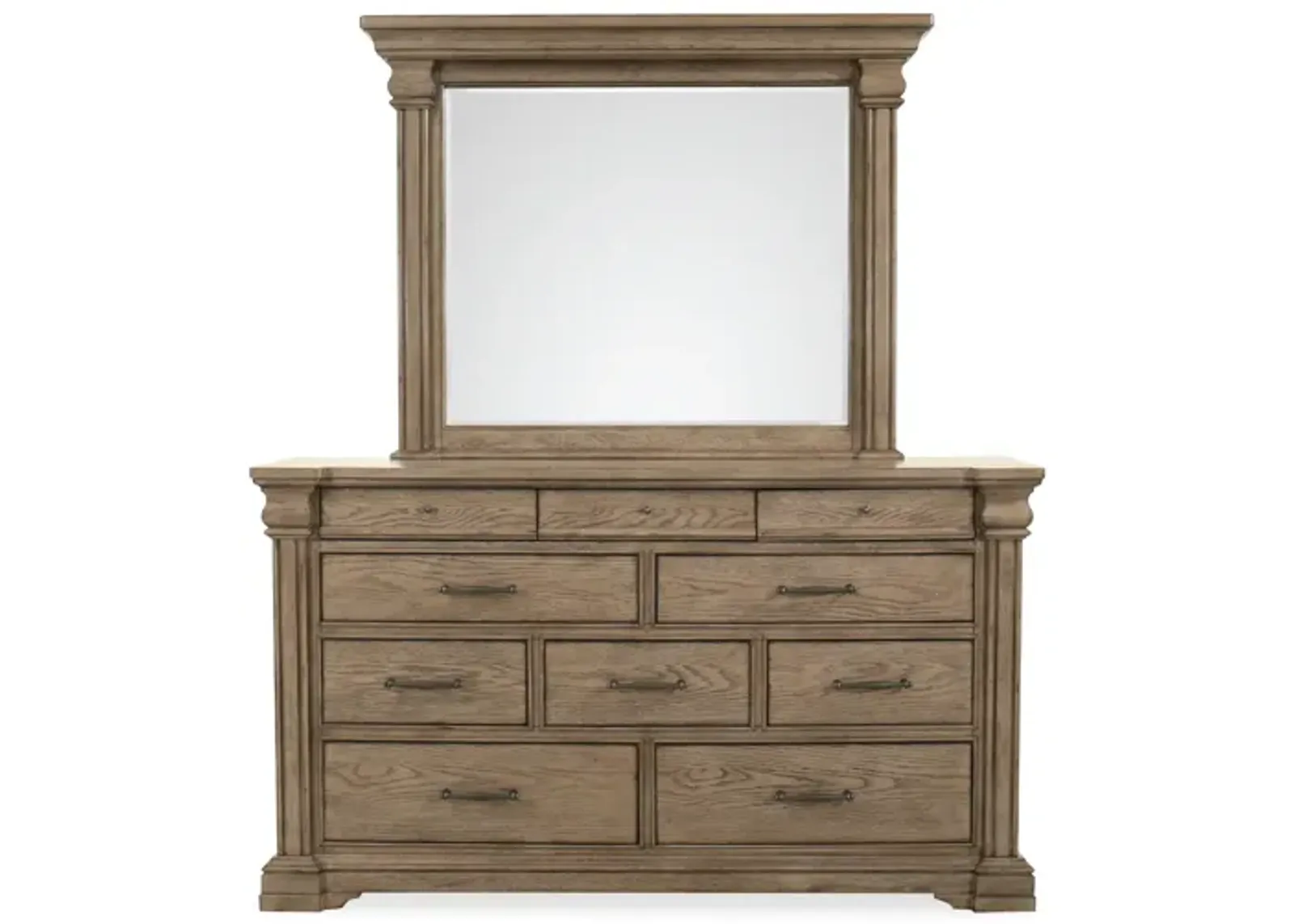 Madison Ridge Dresser and Mirror