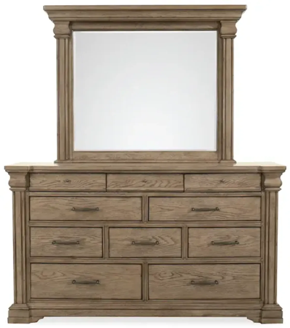 Madison Ridge Dresser and Mirror