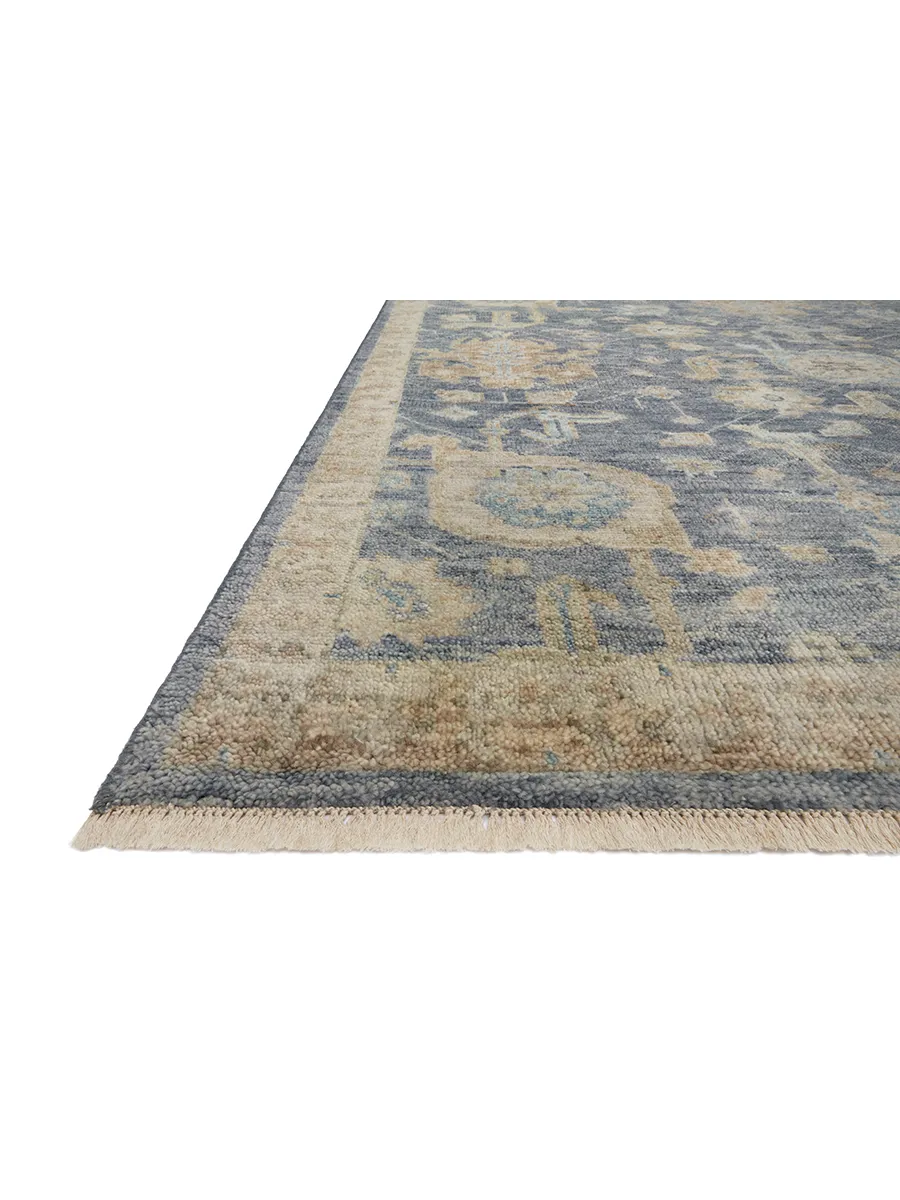 Helena HEL06 Indigo/Taupe 11'6" x 15' Rug