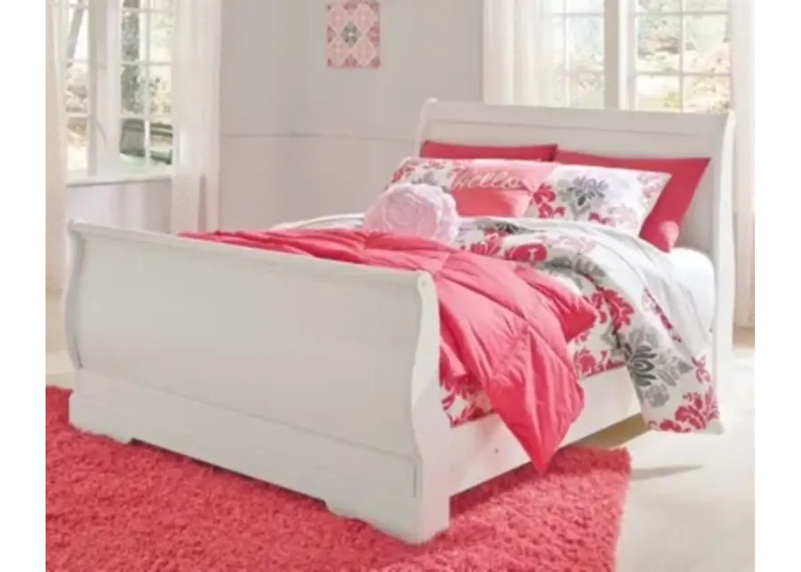 Anarasia Full Sleigh Bed