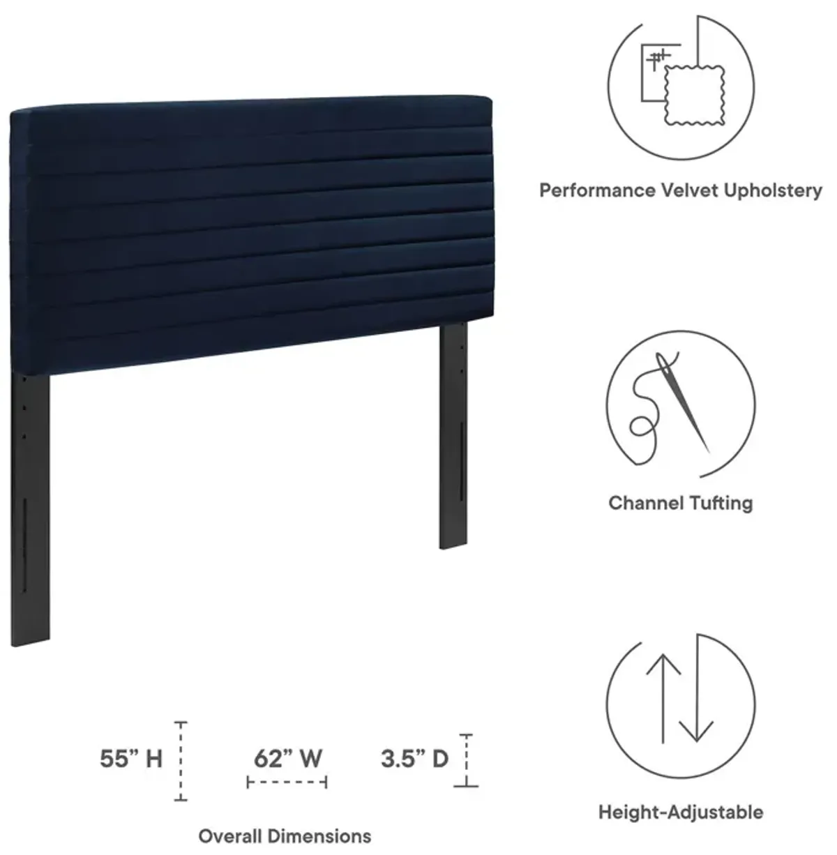 Modway - Tranquil Full/Queen Headboard