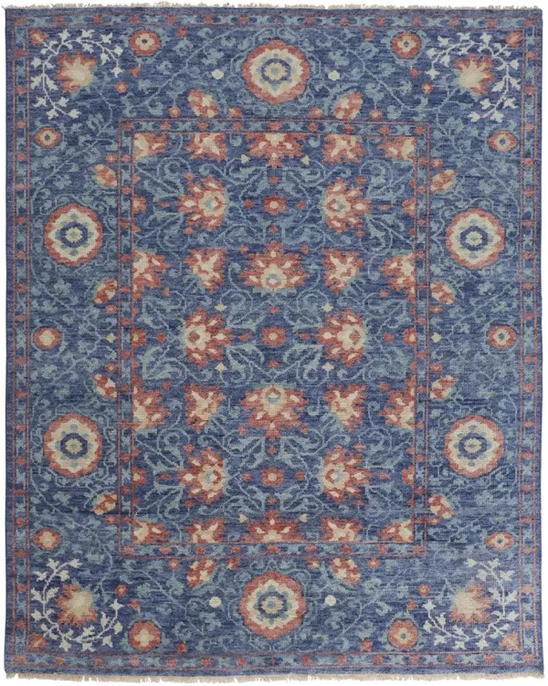 Beall 6713F Blue  7'9" X 9'9" Rug
