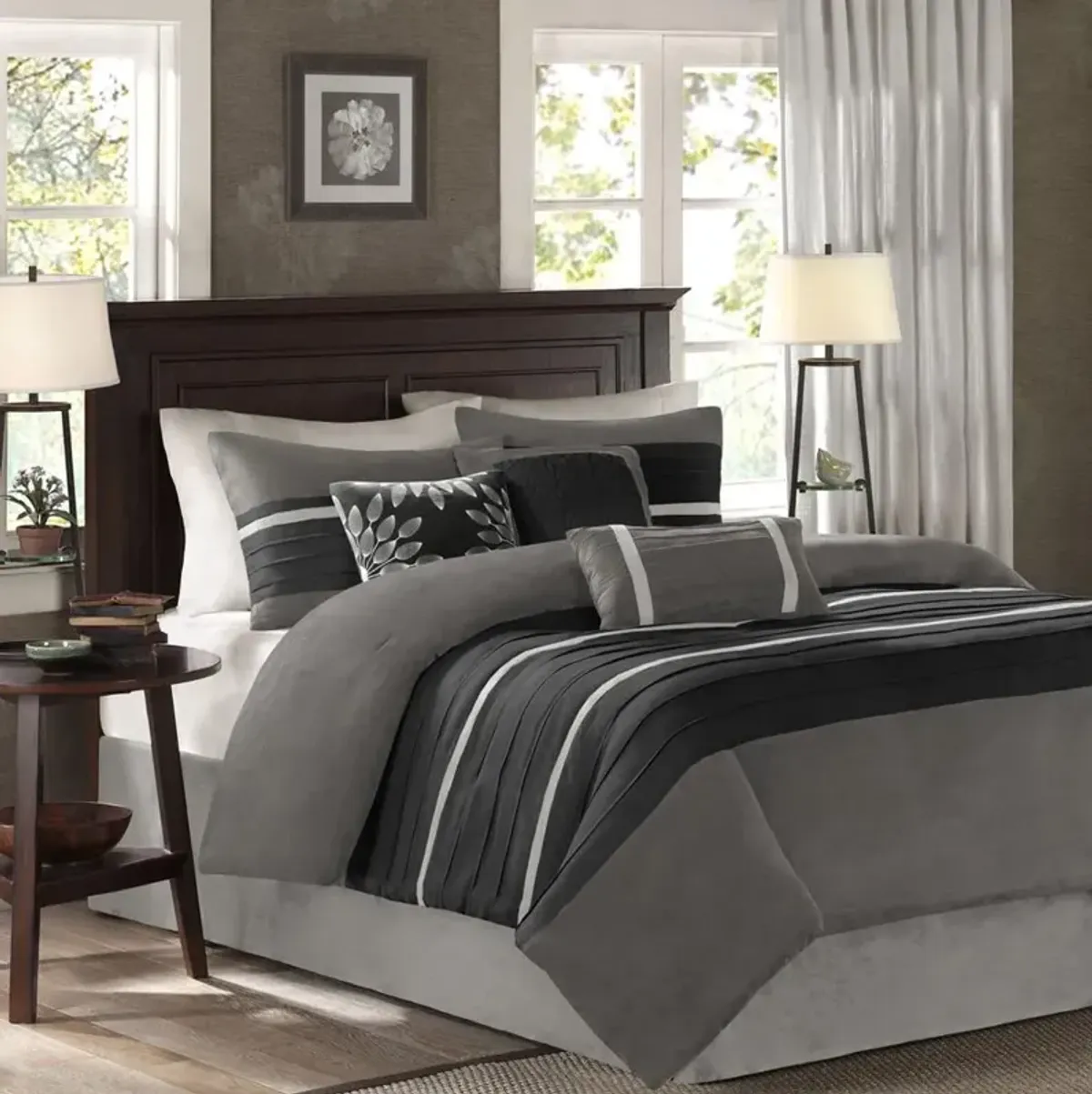 Belen Kox 7-Piece Polyester Micro Suede Comforter Set, Belen Kox