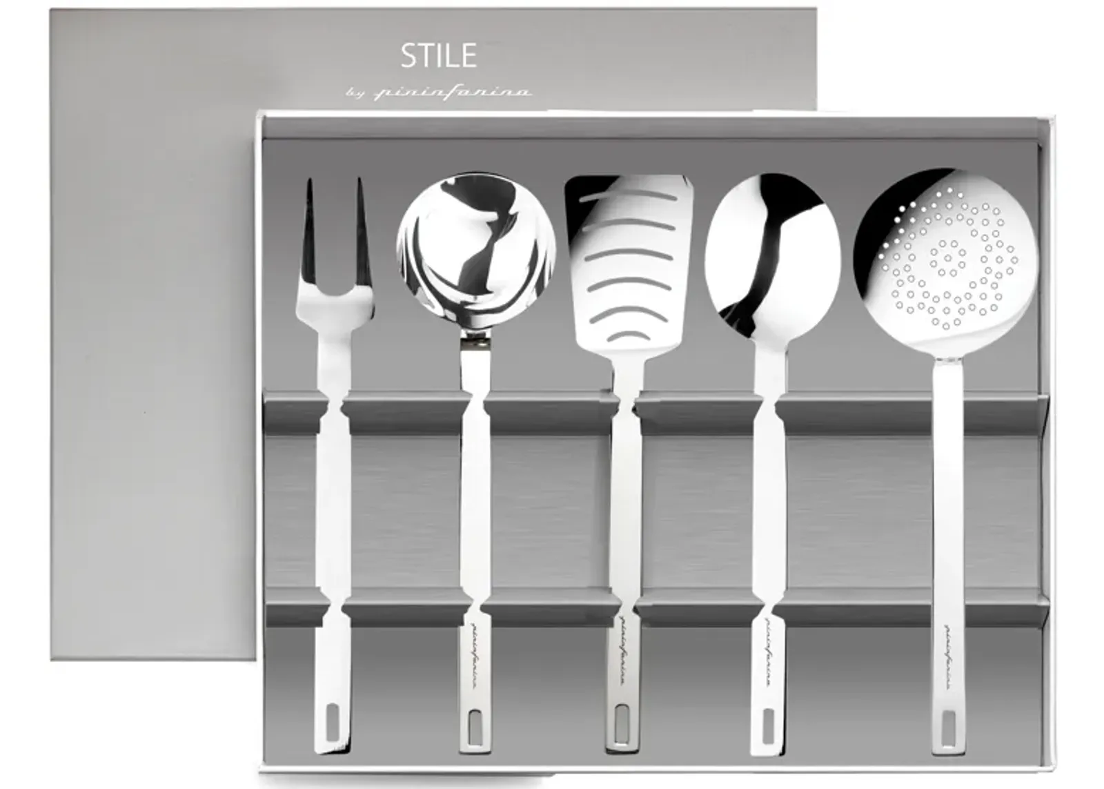 Mirror Kitchen Tools with Box (5 Pieces)