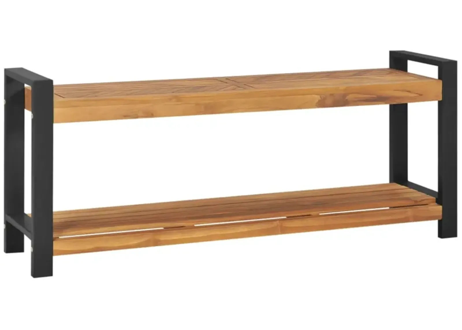 vidaXL Bench 47.2" Solid Teak Wood