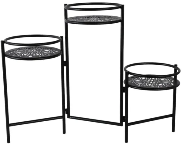 Folding Mandala Plant Stand