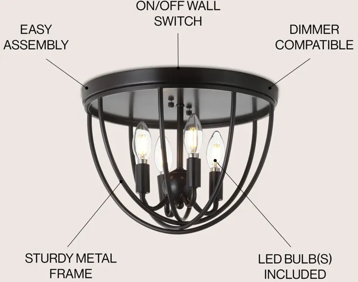 Peter Metal LED Flush Mount