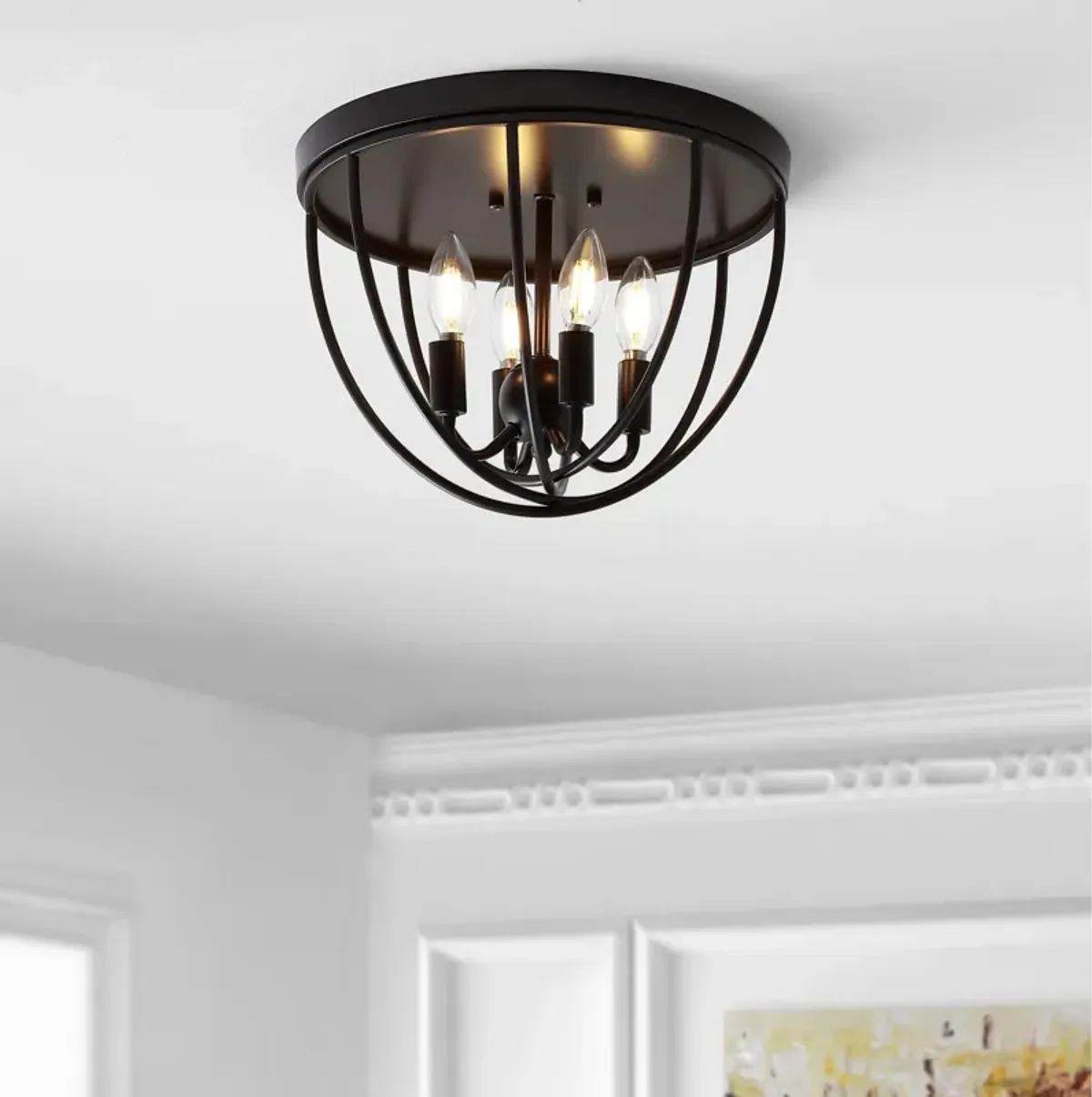 Peter Metal LED Flush Mount