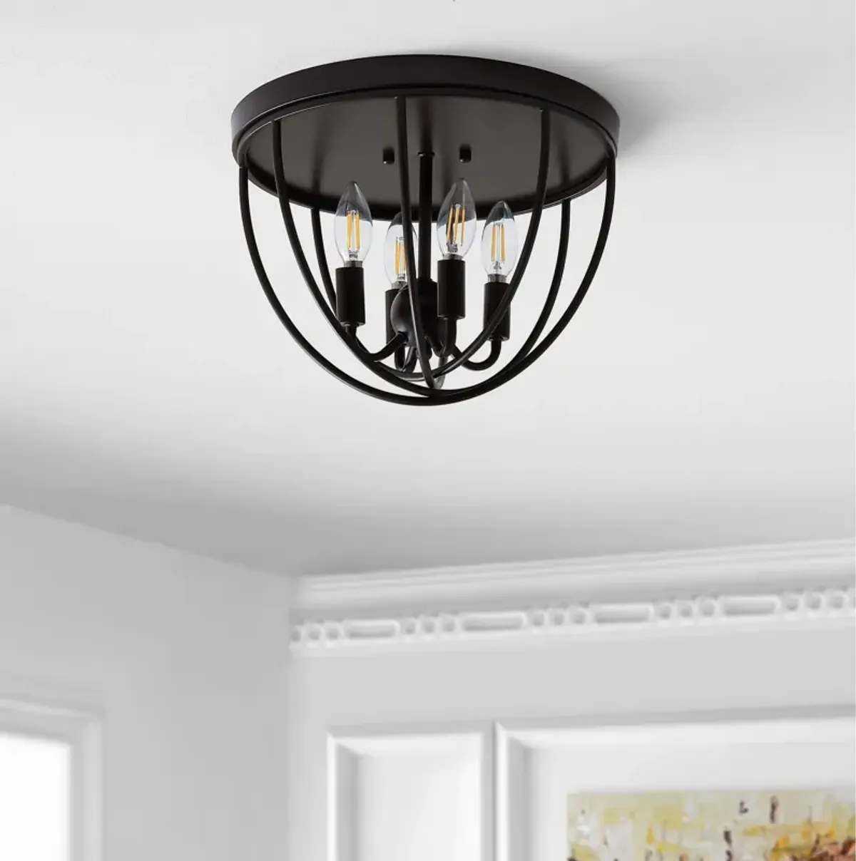 Peter Metal LED Flush Mount