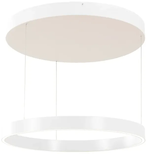 Jense Minimalist Modern Metal Adjustable Dimmable Ring LED Pendant