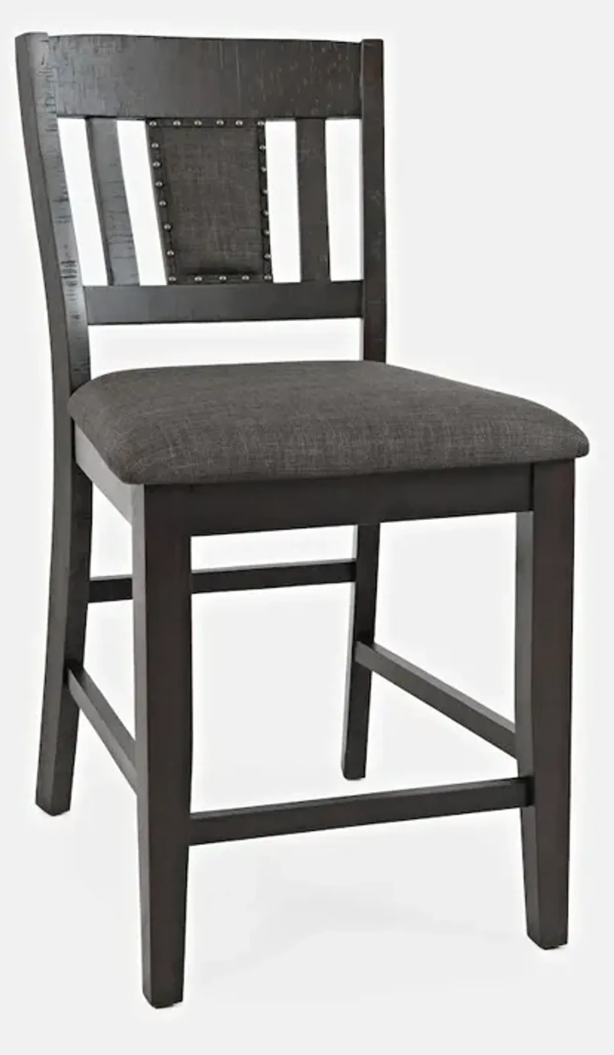 Jofran American Rustics Upholstered Slatback Stool (Set of 2)