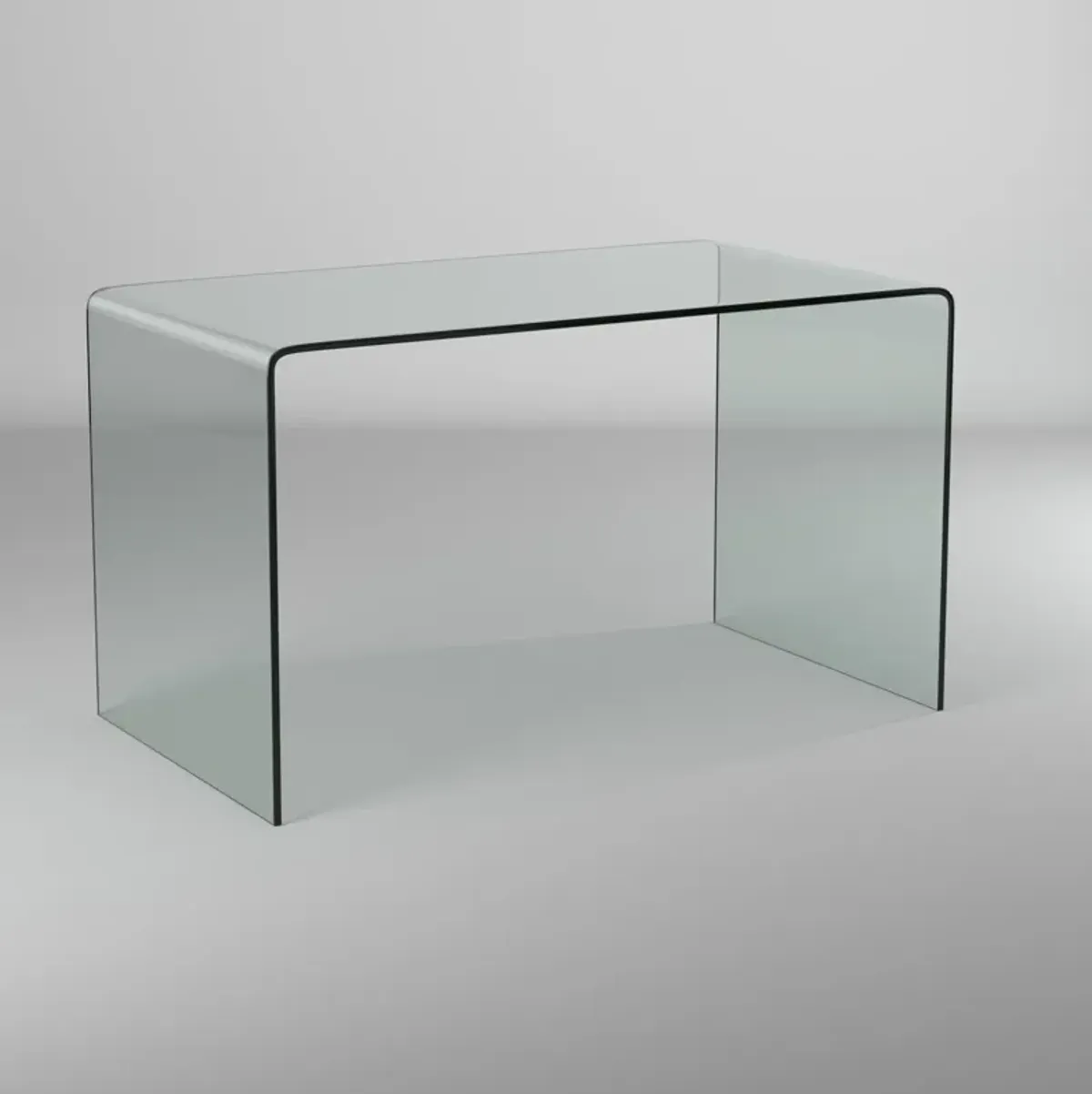 GLASS DESK,50"x27.5"x29"H