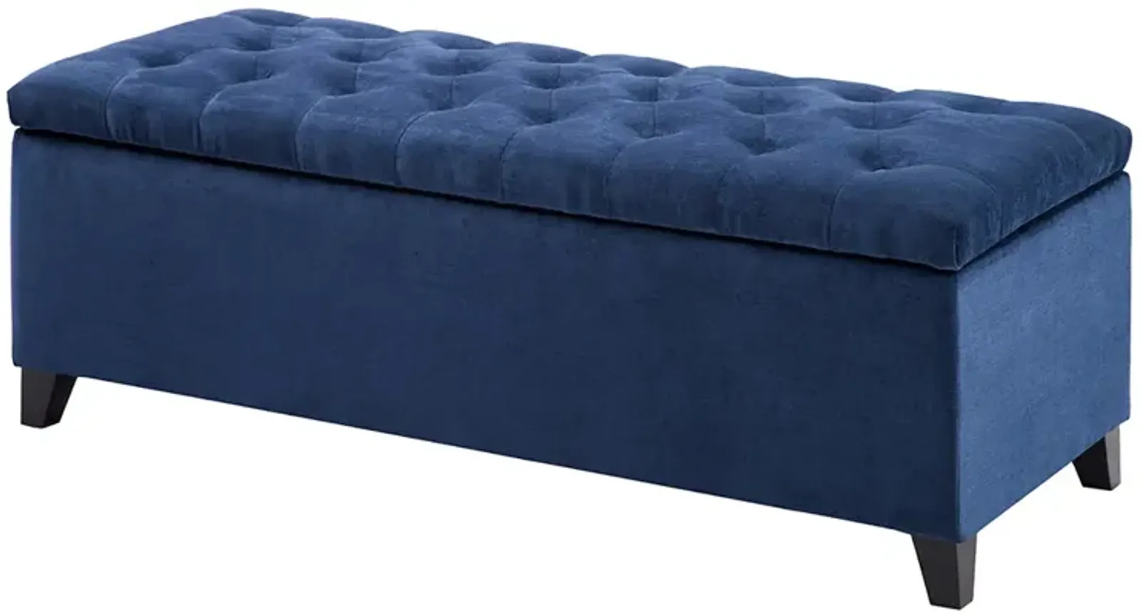 Gracie Mills Bianca Tufted Upholstered Storage Bench with Soft Close