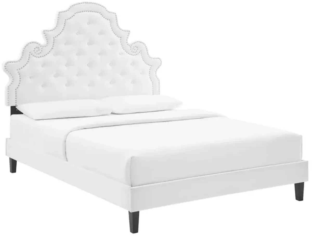 Modway - Gwyneth Tufted Performance Velvet Queen Platform Bed