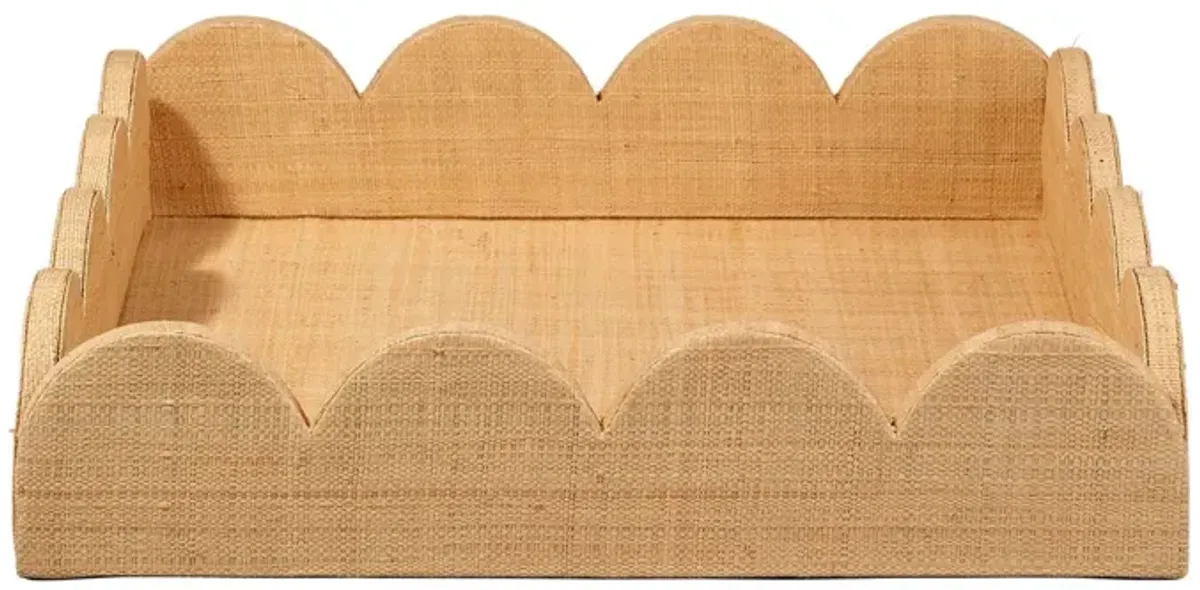 Small Wonderland Scalloped Tray