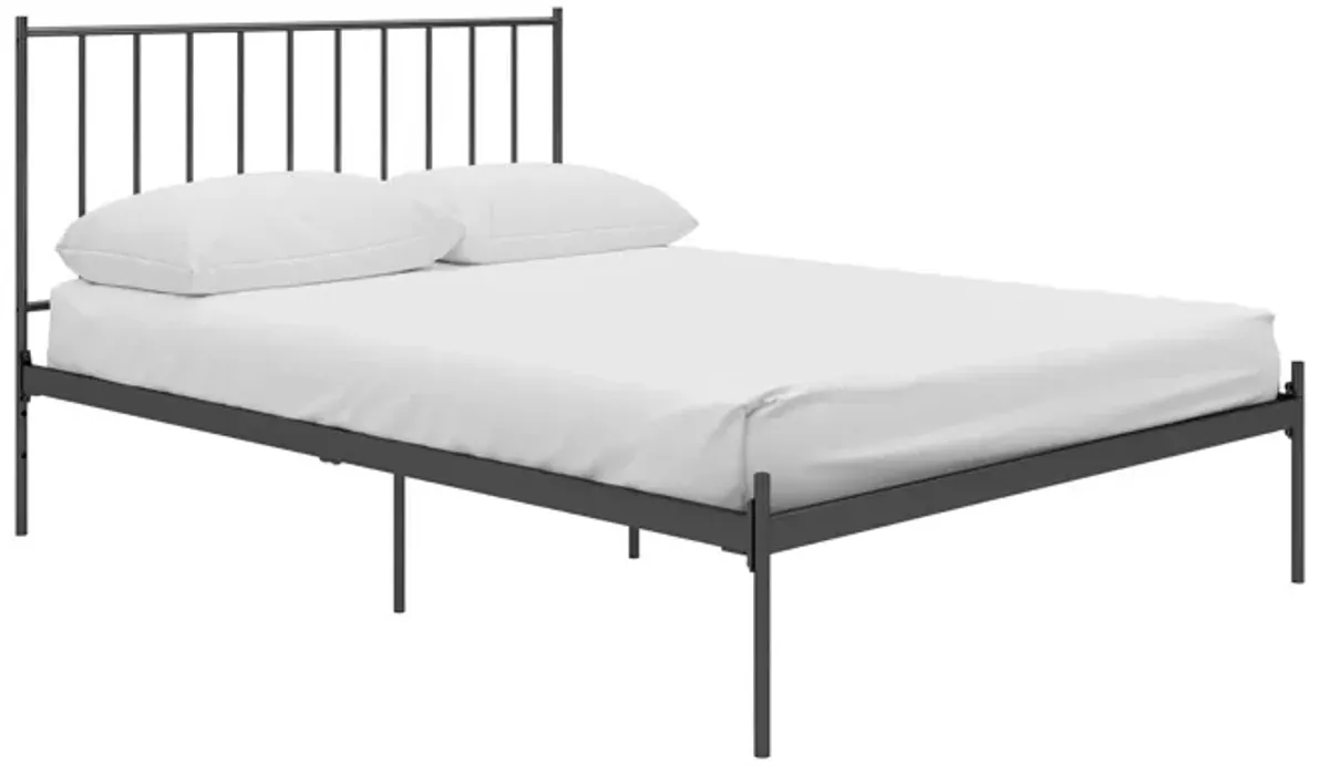 Ares Metal Bed, Twin, Black