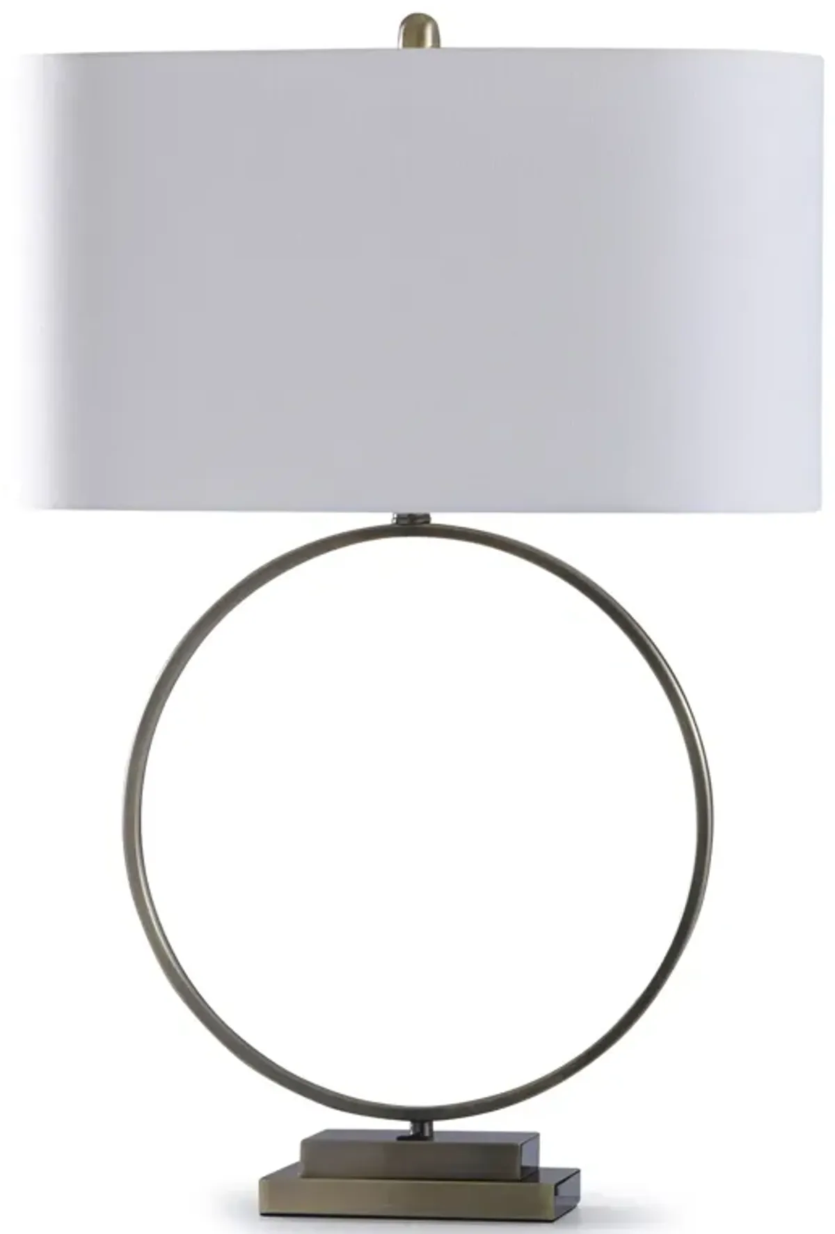 Metal Circular Table Lamp (Set of 2)