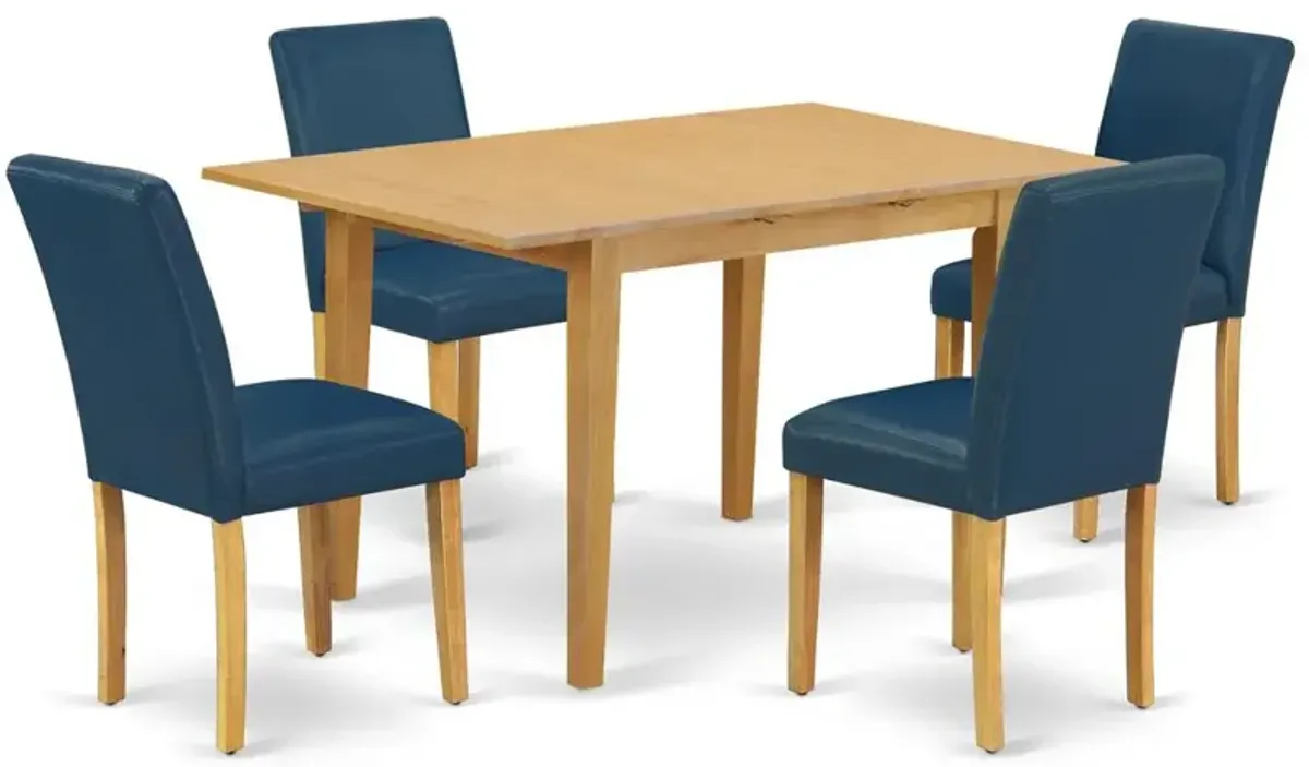 Dining Room Set Oak, NOAB5-OAK-55
