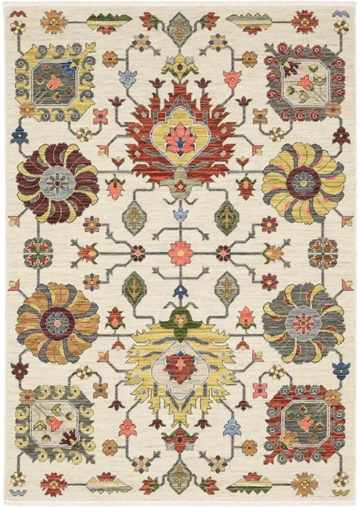 Lucca 7'10" x 10'10" Ivory Rug