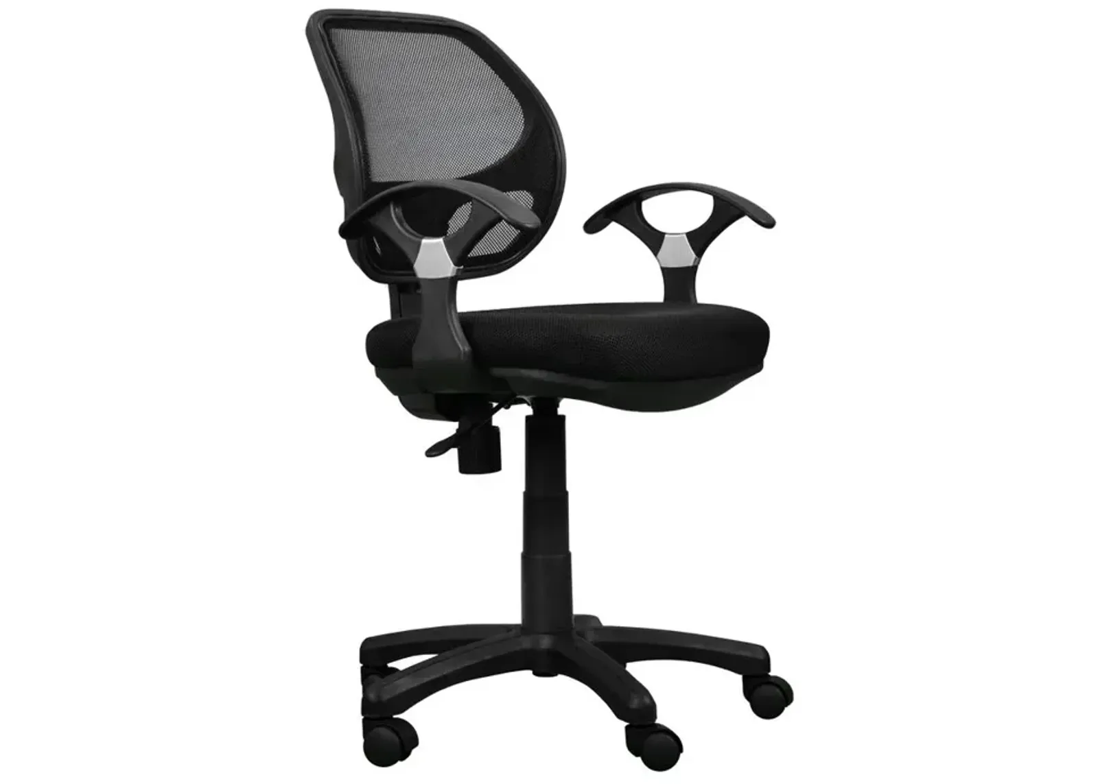 Techni Mobili Midback Mesh Task Office Chair. Color: Black