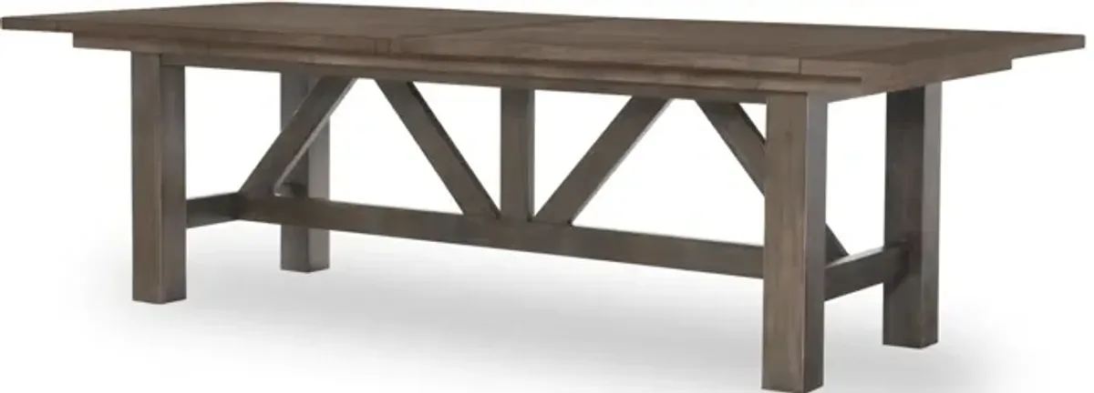 XXX's and OOO's Trestle Dining Table
