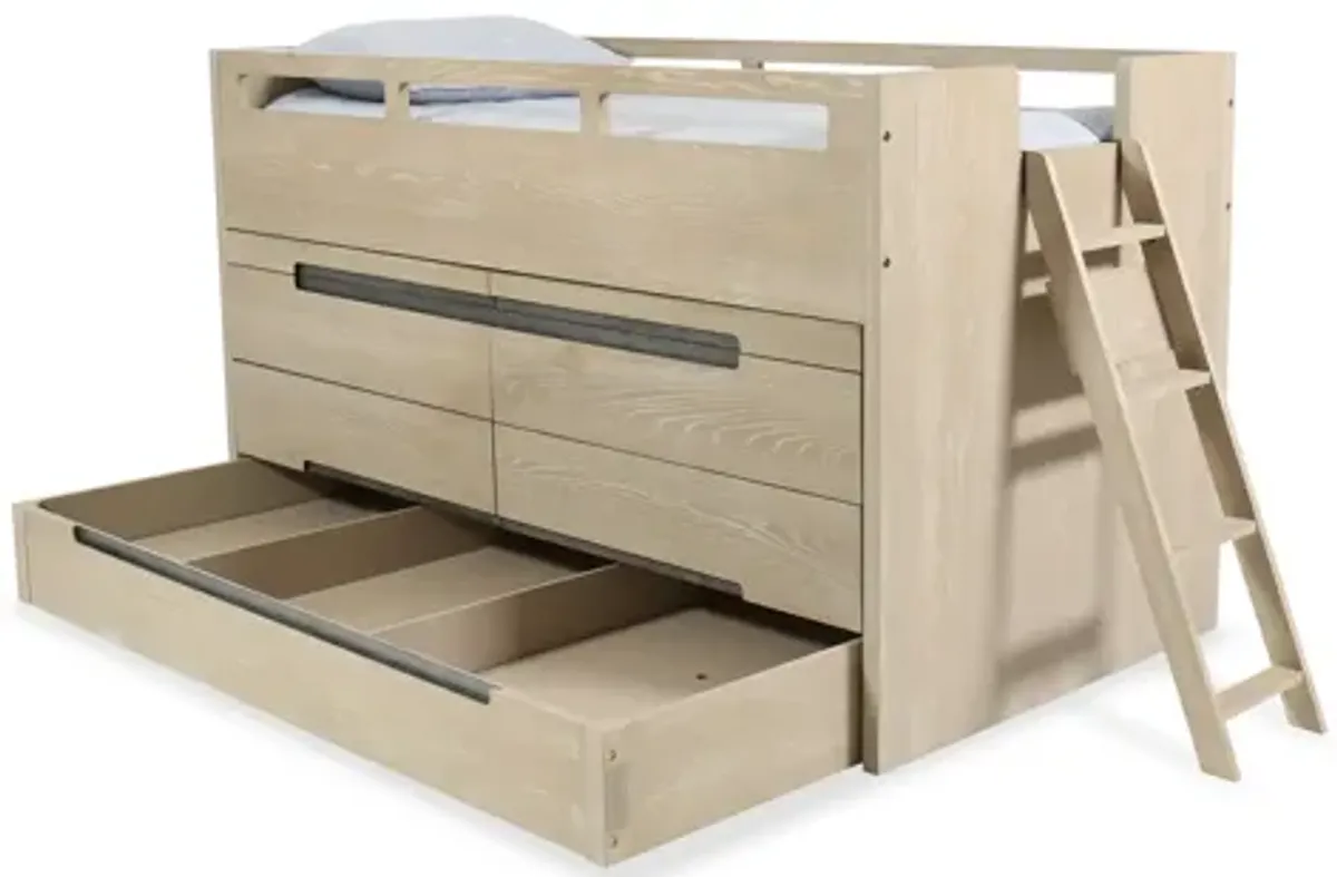 District Loft Bed with Trundle