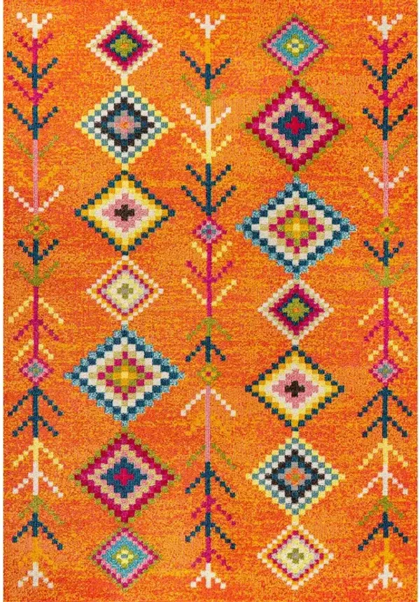 Tribal Love Geometric Area Rug