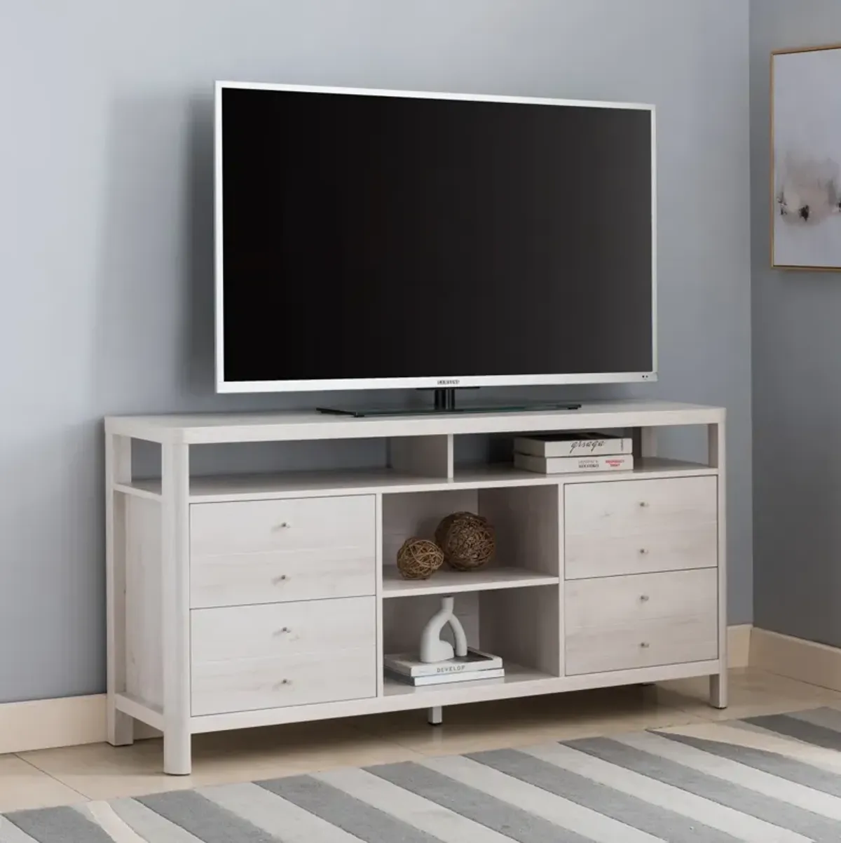 TV Stand/Buffet White Oak