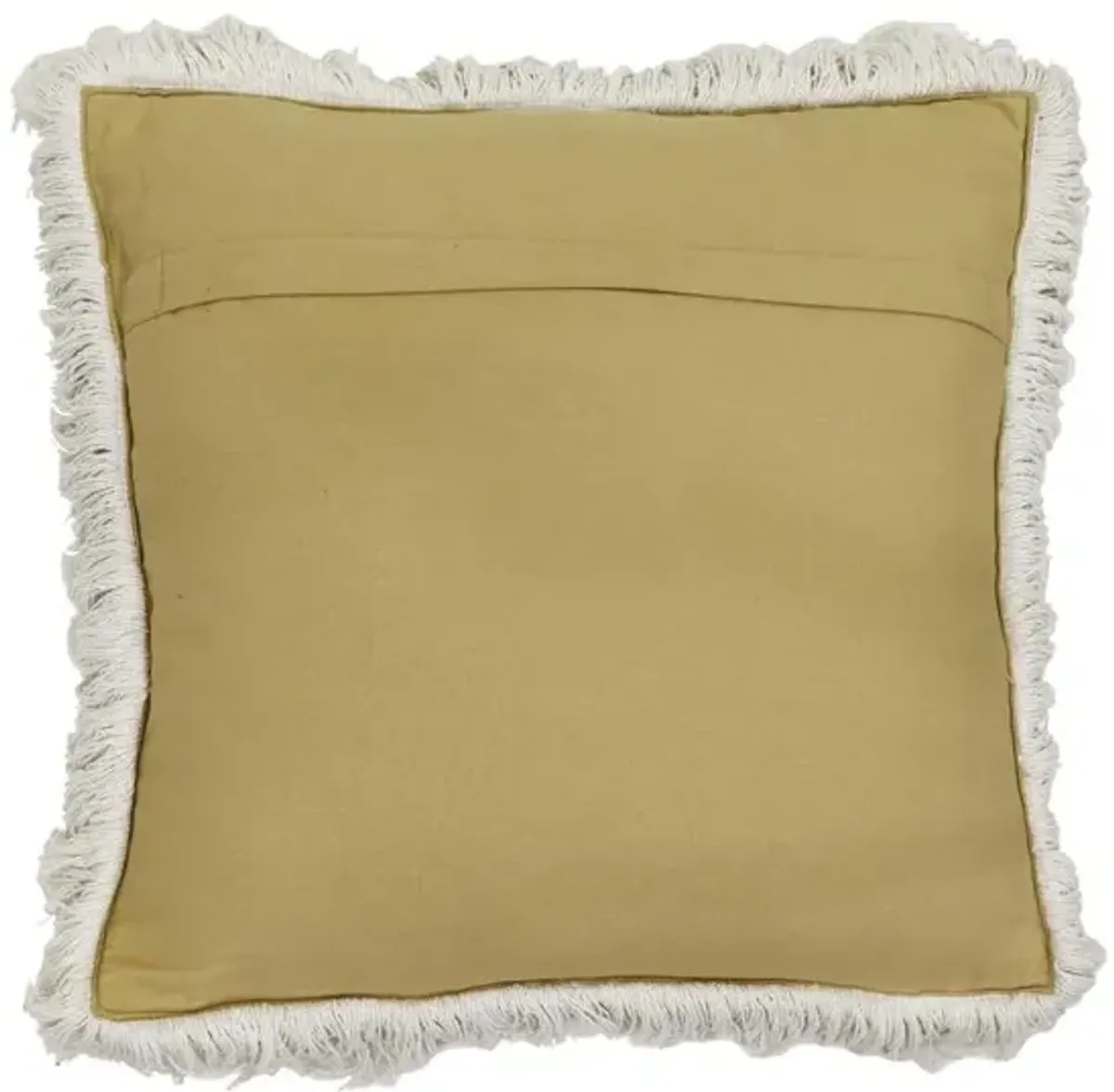 Belen Kox Natural Jute Square Accent Pillow, Belen Kox