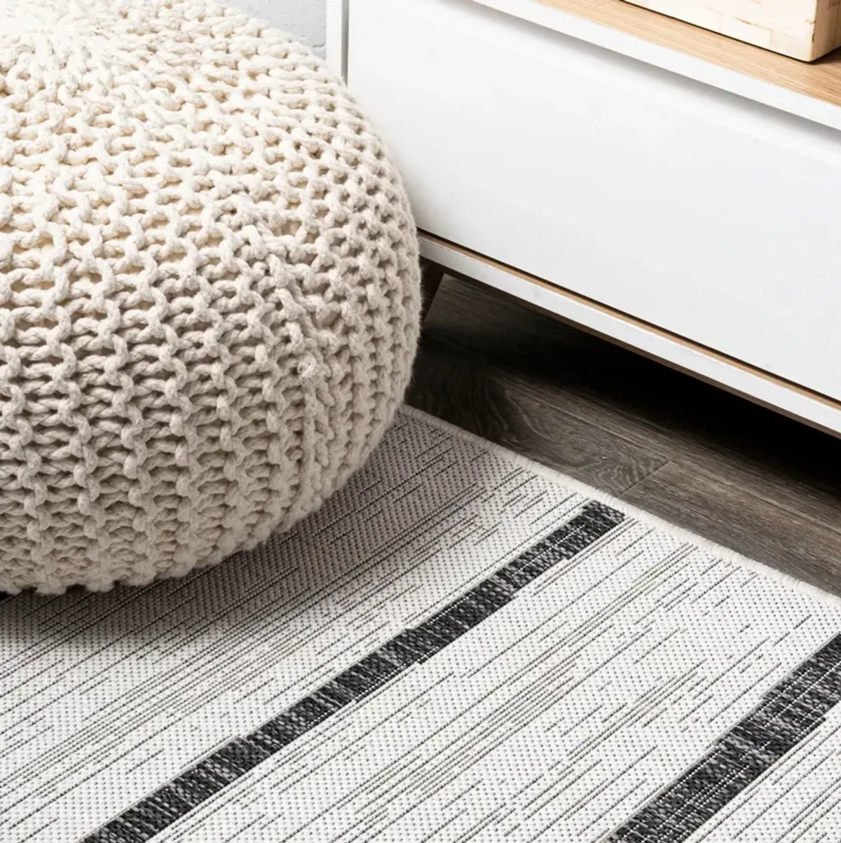 Colonia Berber Stripe Indoor/Outdoor Area Rug