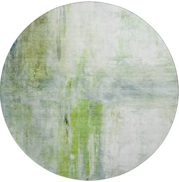 Ravenna RN2 Aloe 8' Round Rug