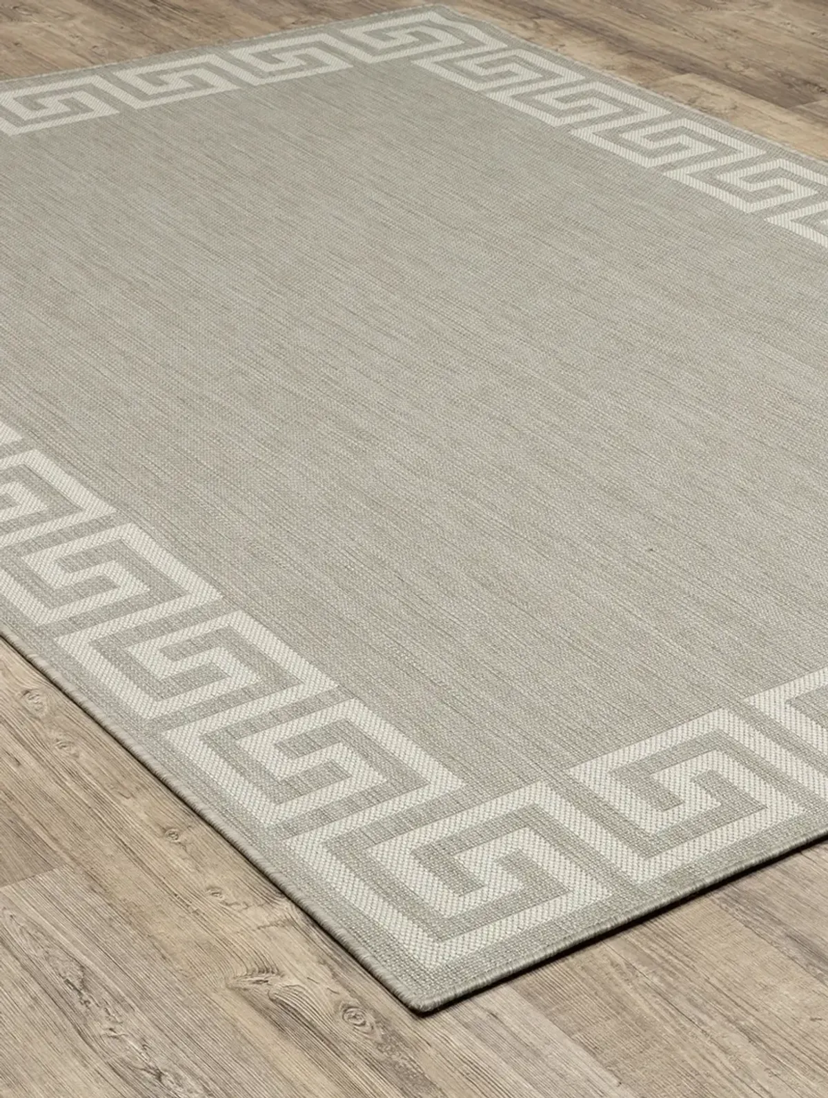 Portofino 5'3" x 7'3" Grey Rug