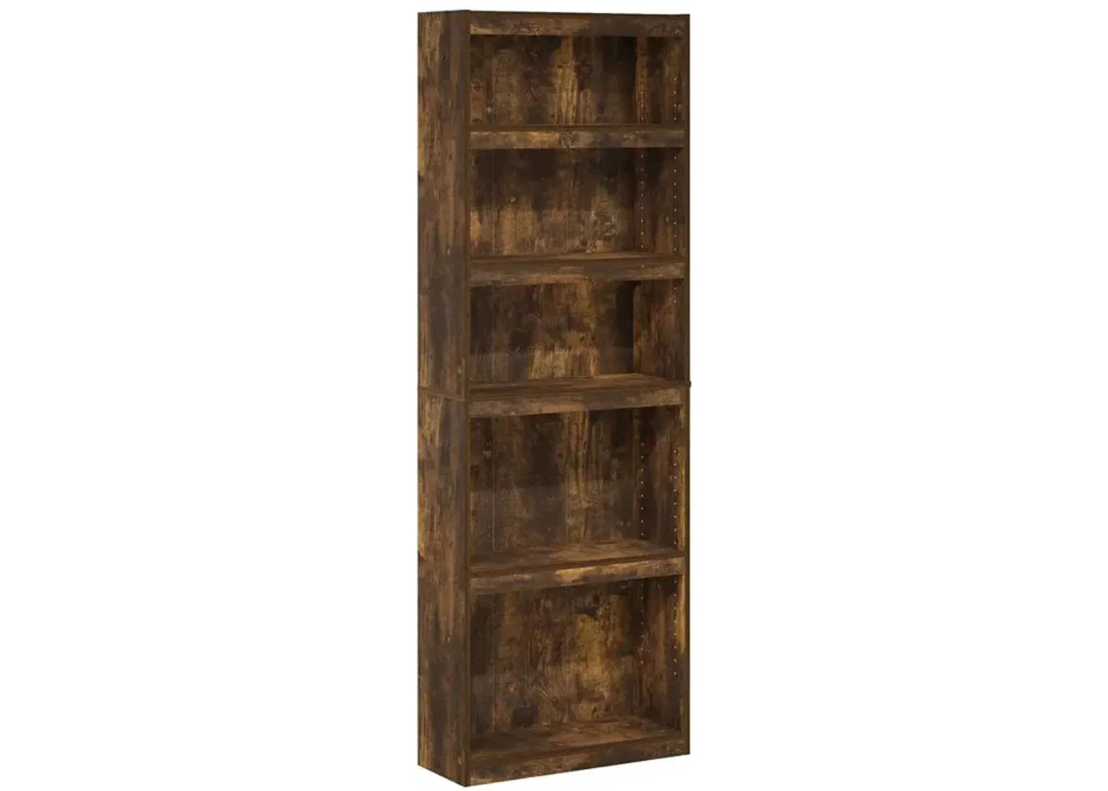 Furinno JAYA Enhanced Home 5-Tier Shelf Bookcase, Amber Pine