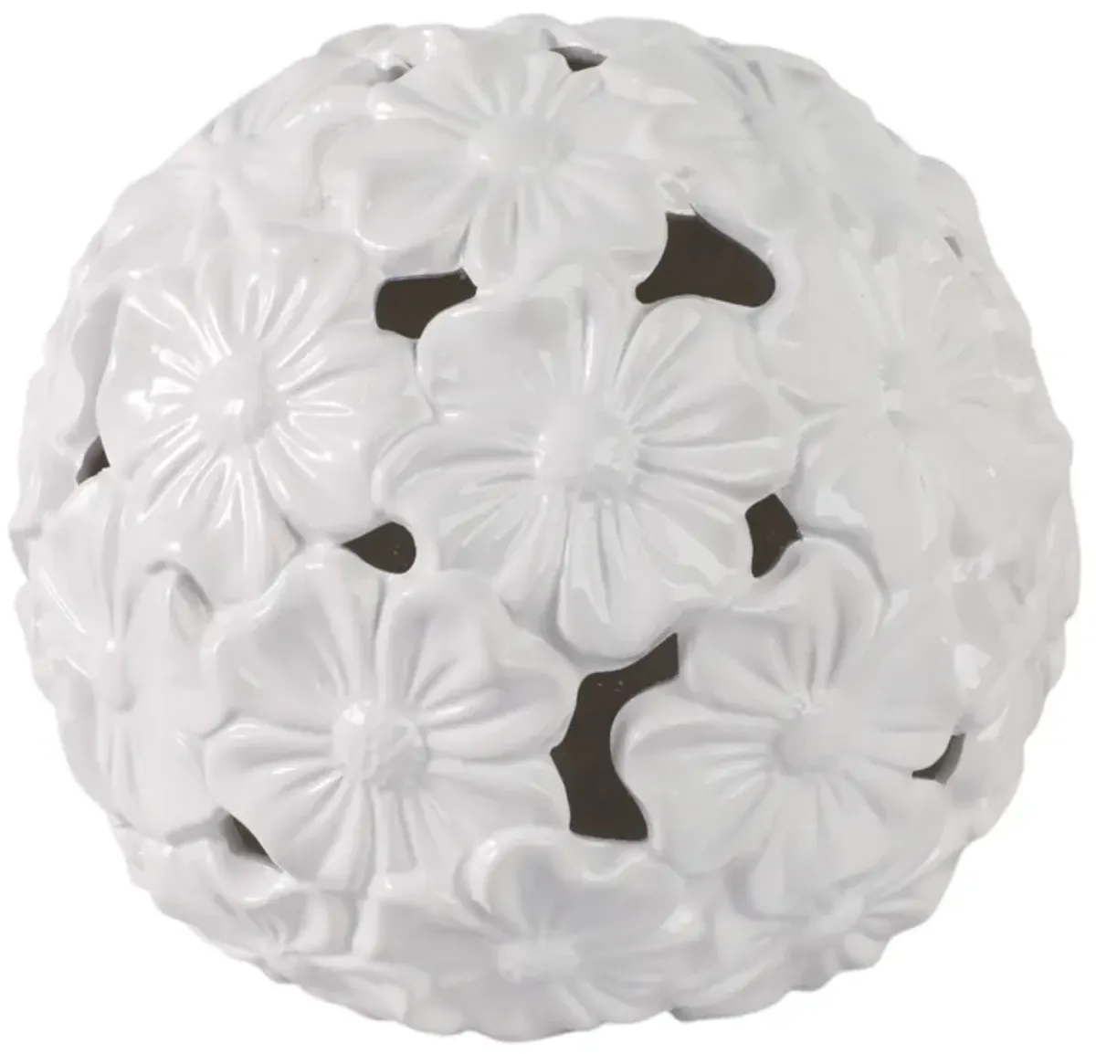 Flower Cut-Out Garden Orb