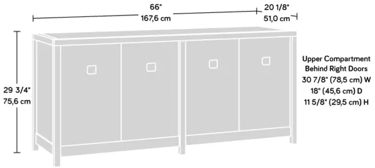 Cannery Bridge Office Credenza