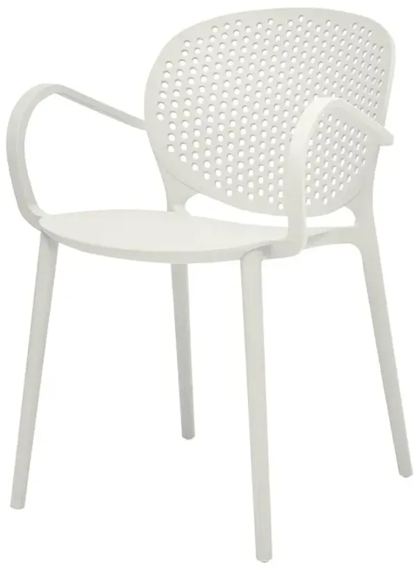 Midcentury Polypropylene Arm Chair, Set Of 4