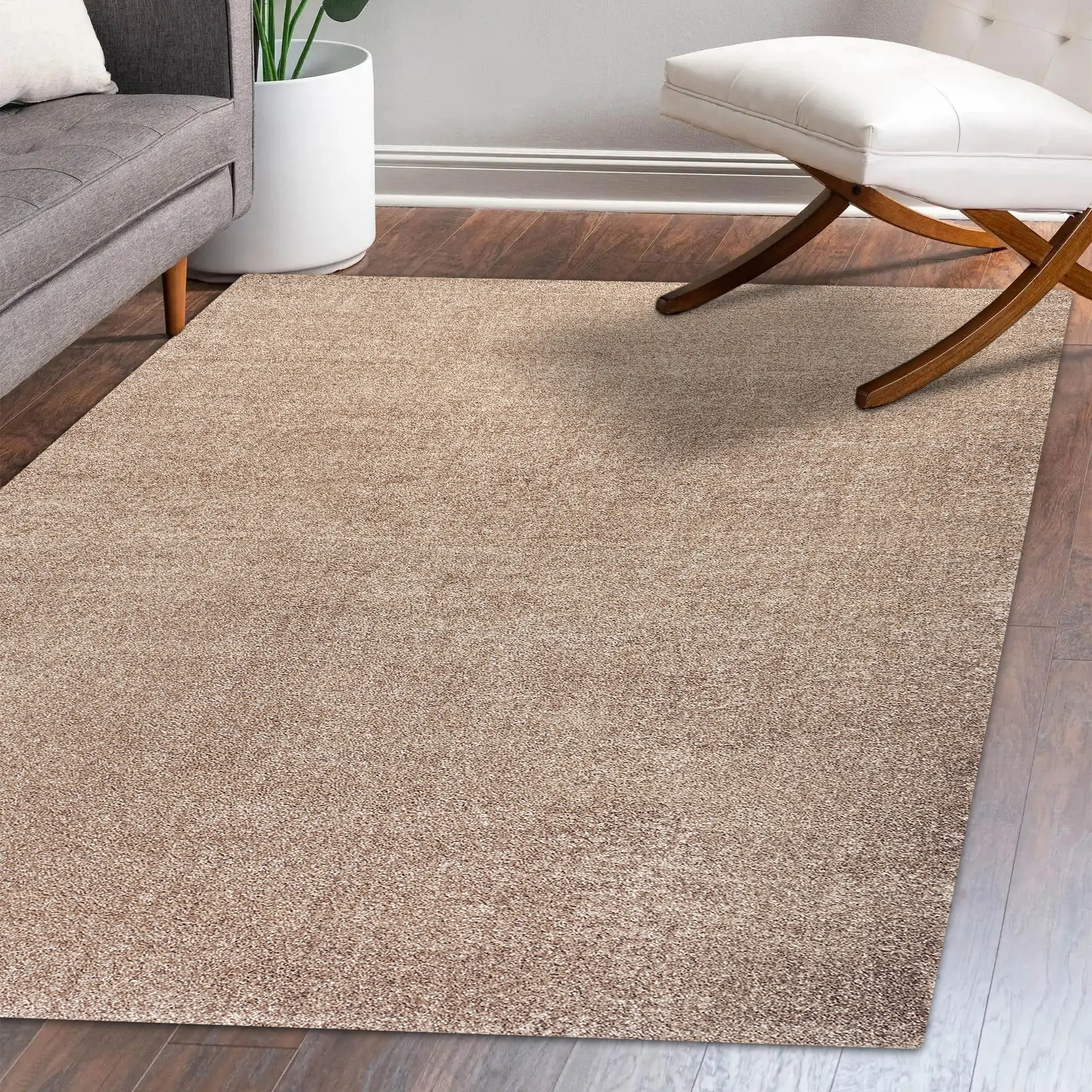 Haze Solid Low-Pile Area Rug