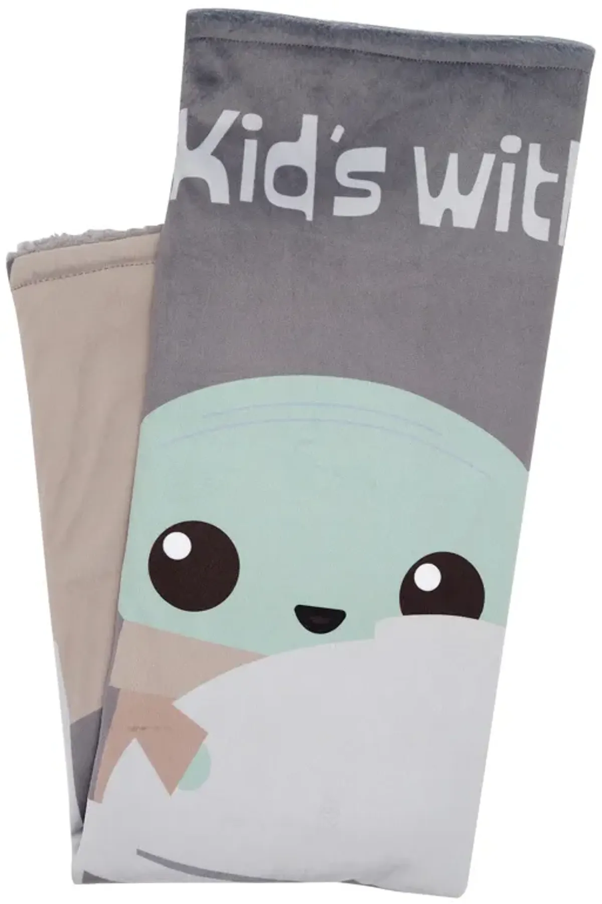 Lambs & Ivy Star Wars The Kids with Me Grogu/The Child/Baby Yoda Baby Blanket