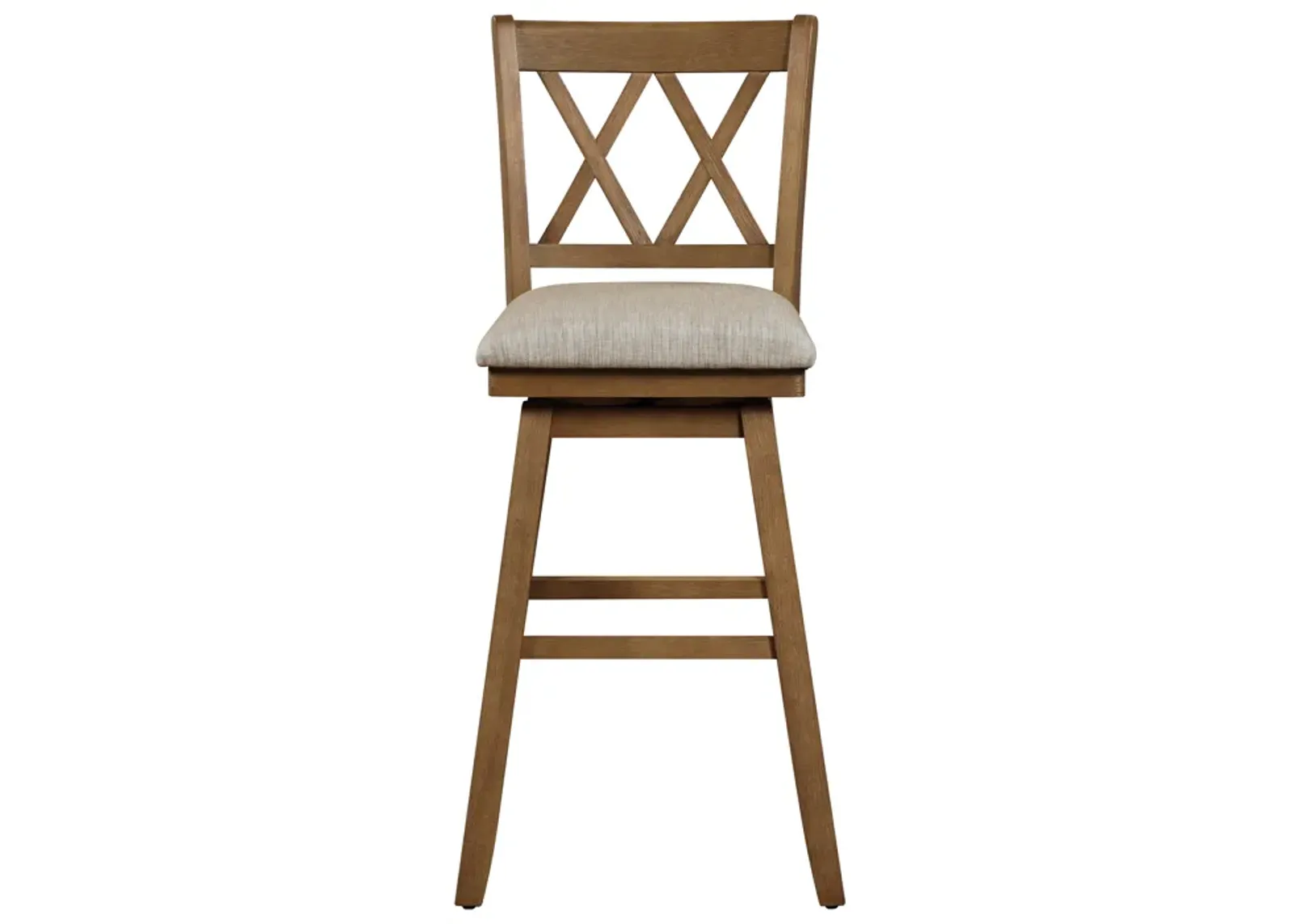 Brookline 42.5 in. High Back Wood 29 in. Bar Stool