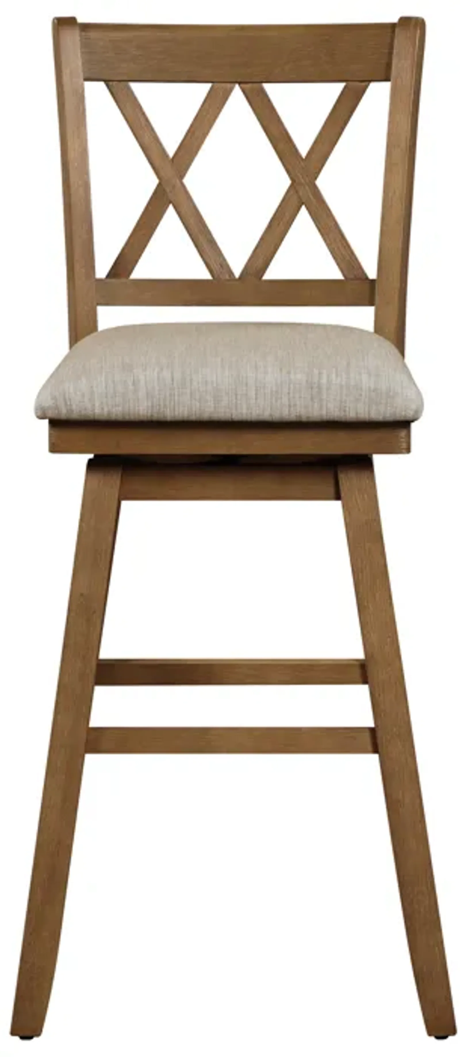 Brookline 42.5 in. High Back Wood 29 in. Bar Stool