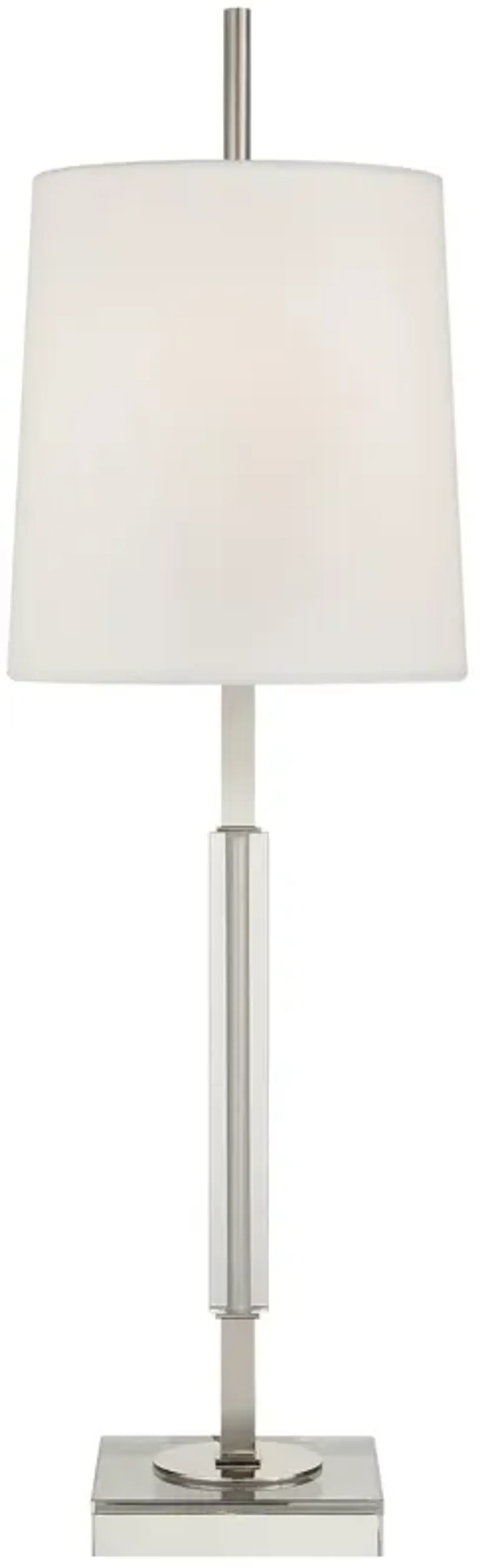 Lexington Medium Table Lamp in Silver