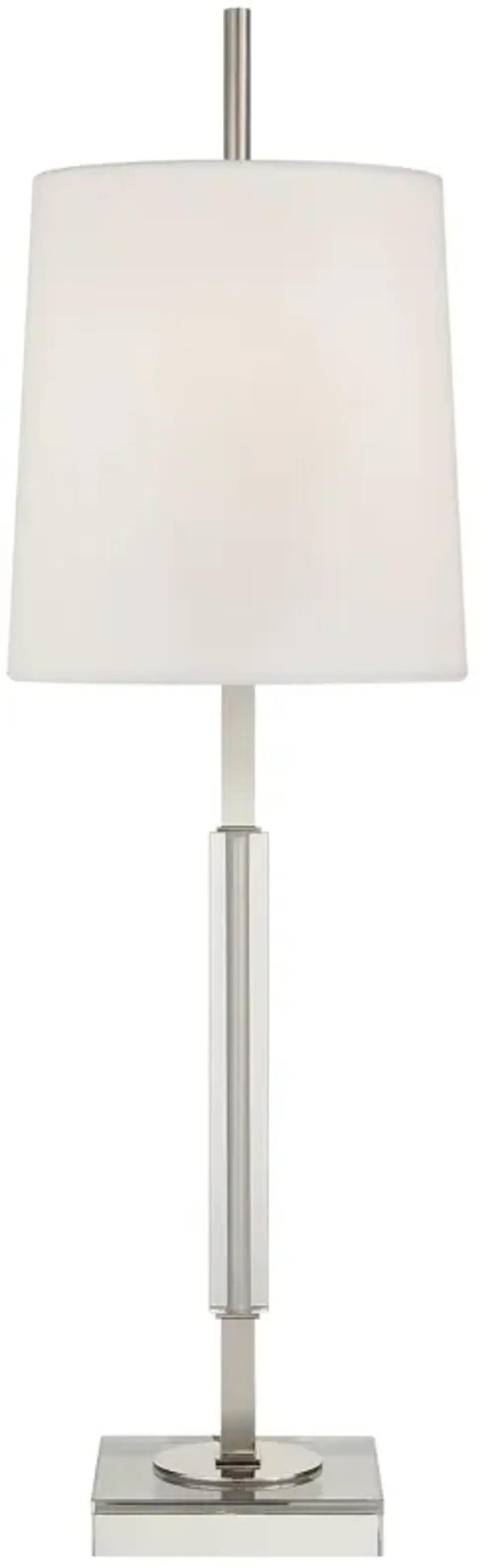 Lexington Medium Table Lamp in Silver