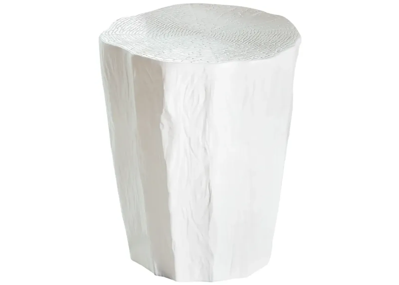 Trunk Side Table- White