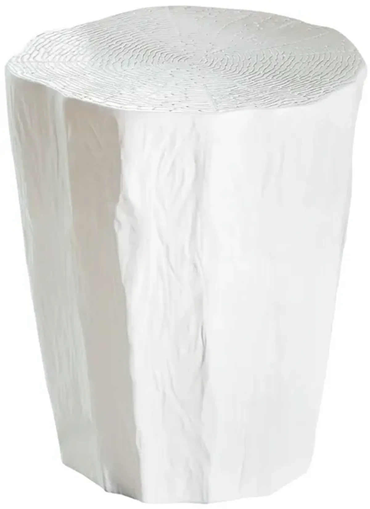 Trunk Side Table- White