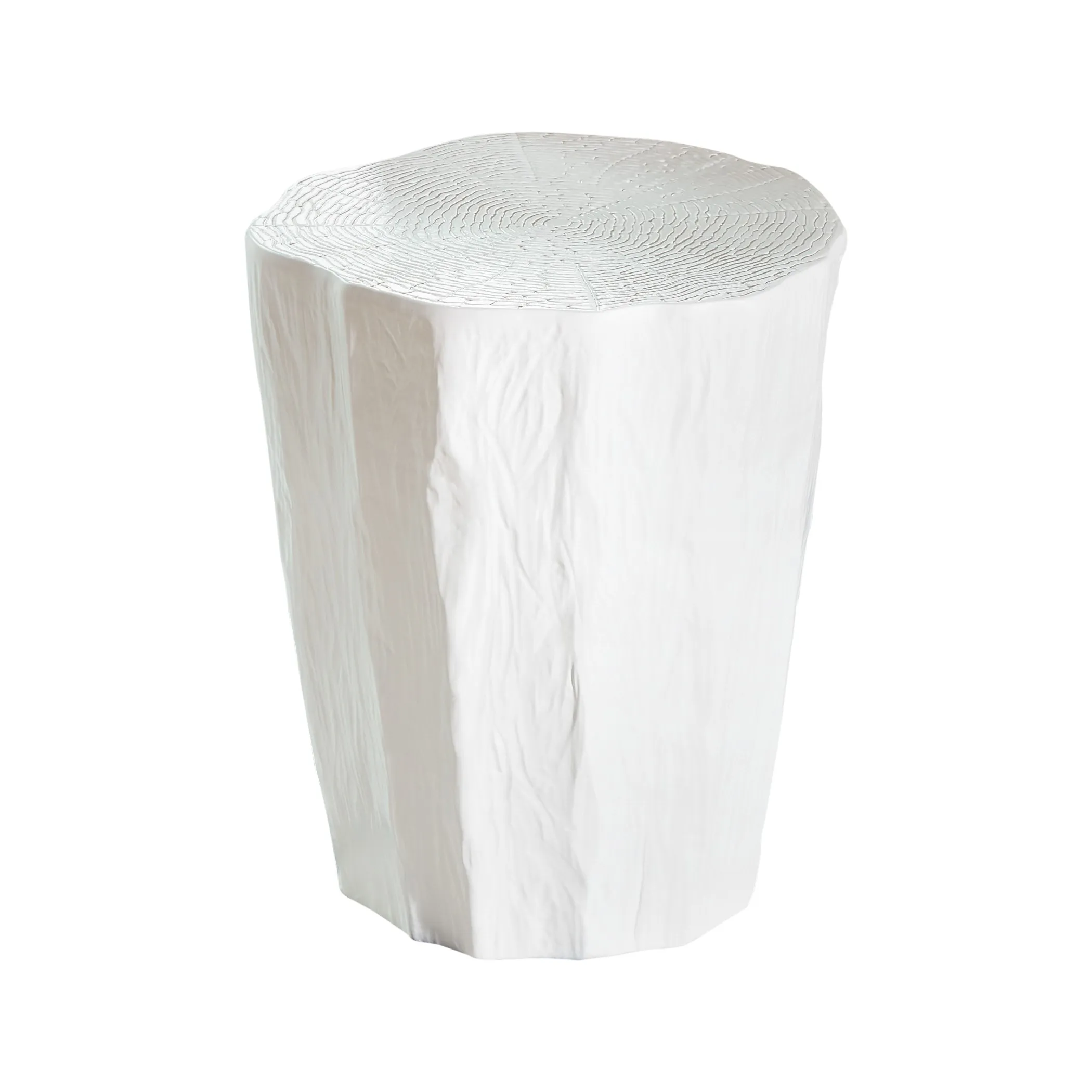 Trunk Side Table- White