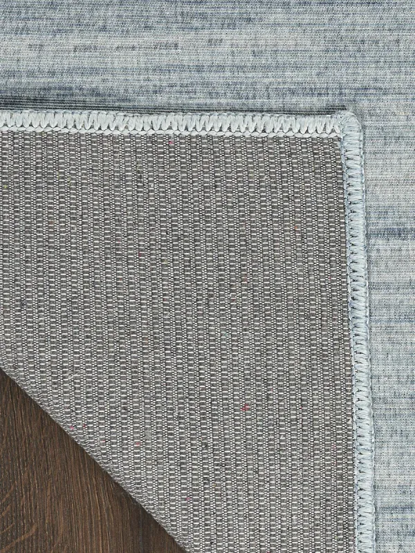 Washable Essentials WAE01 Aqua 7'10" x 9'10" Rug