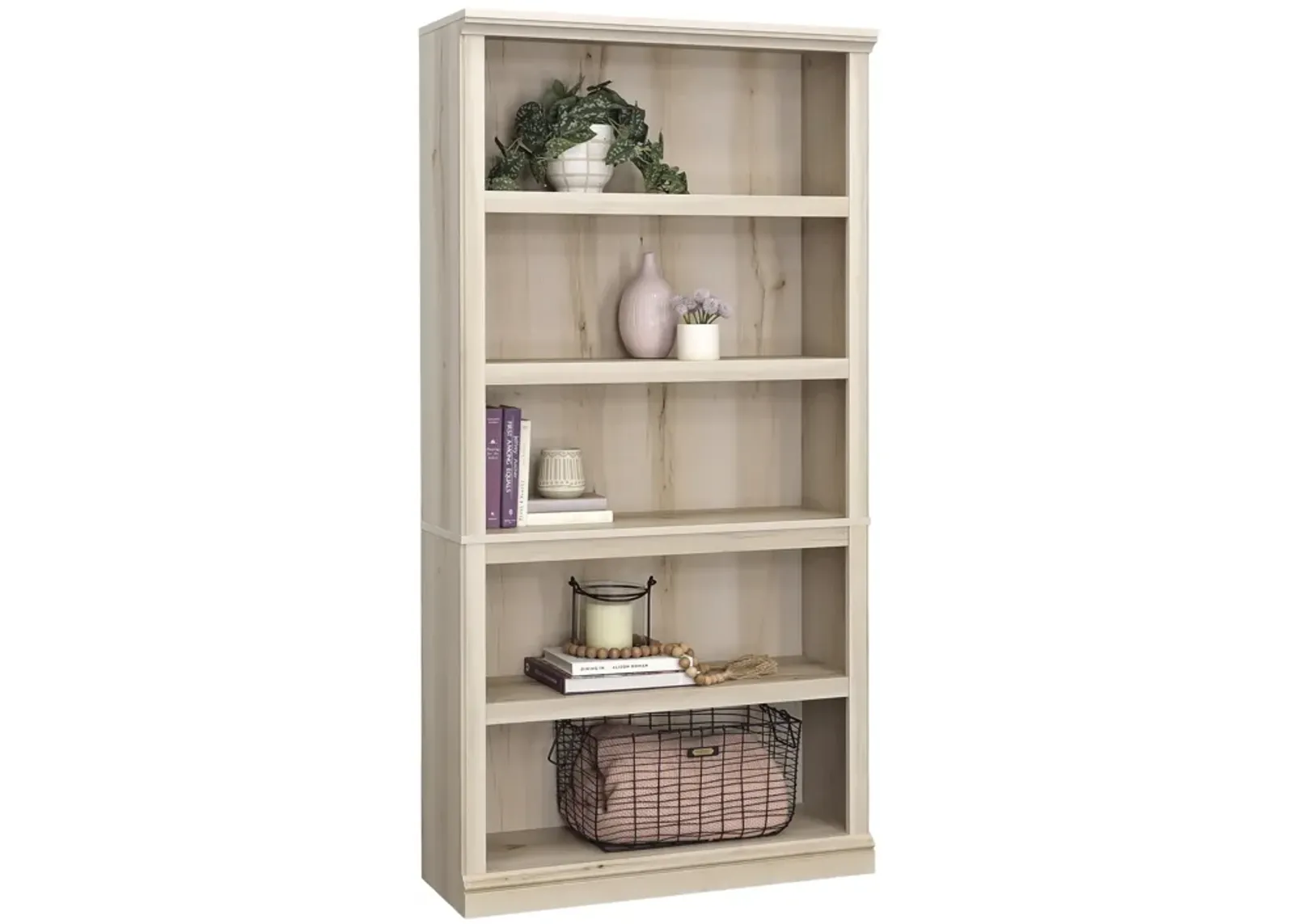 Sauder Select 5-Shelf Display Bookcase