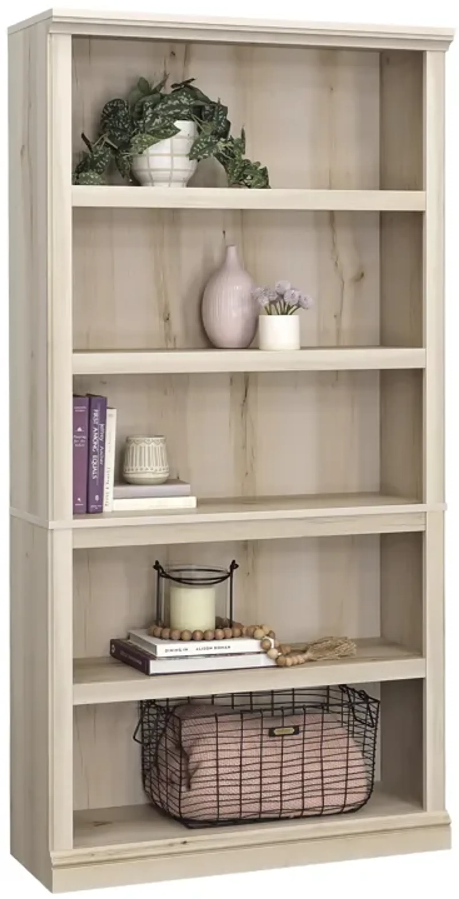 Sauder Select 5-Shelf Display Bookcase