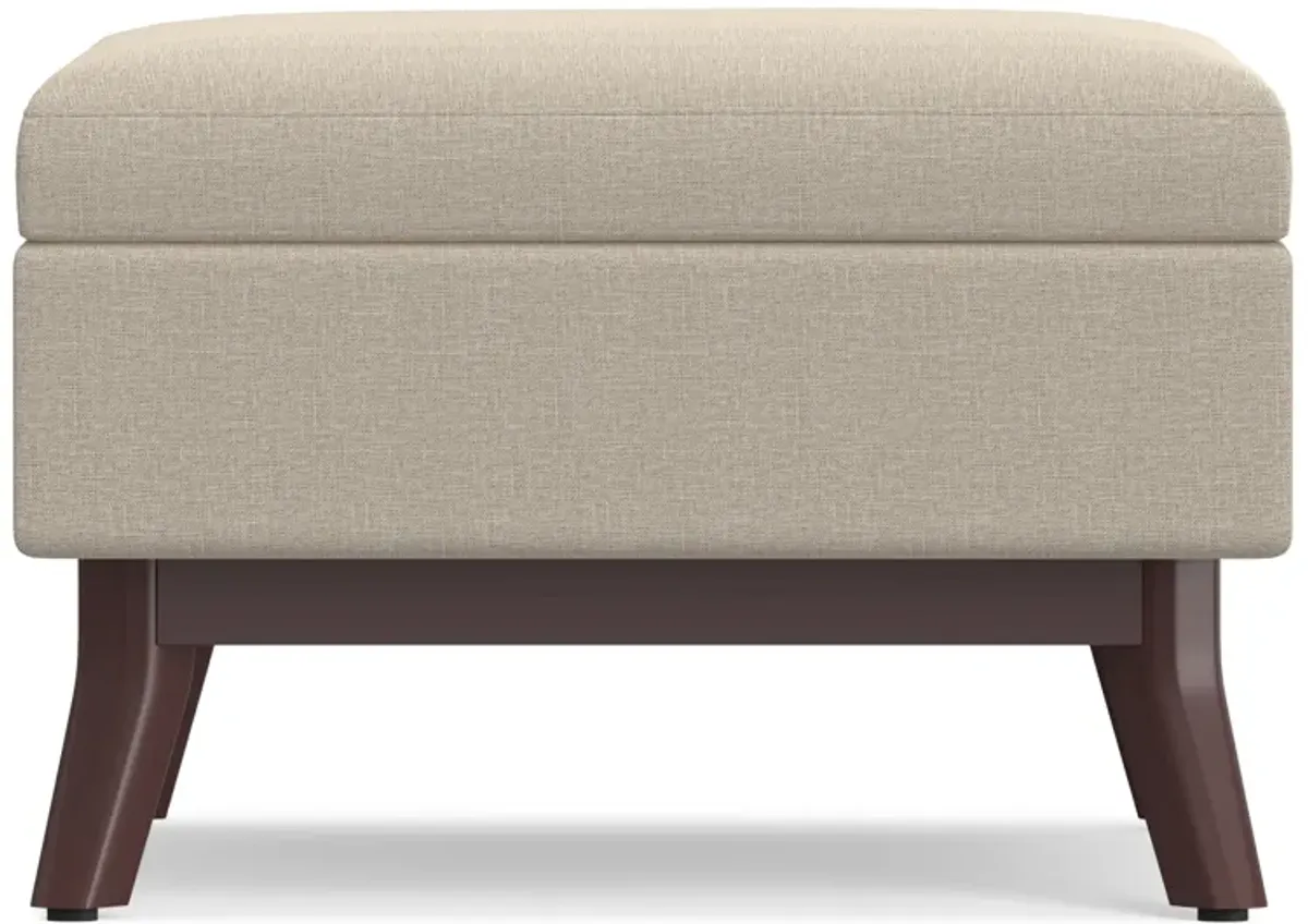Owen 34 in Wide Rectangle Coffee Table Storage Ottoman